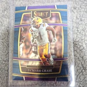 2022 Ja 'Marr Chase 2012 Panini Select Blue